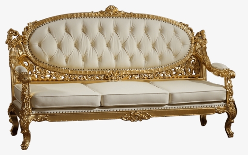 Luxury Elegant Living Room Furniture Black Sectional - Png Sofa Elegant, Transparent Png, Free Download