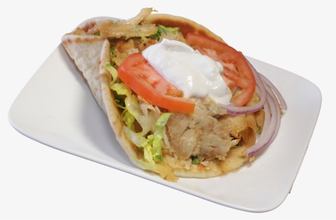 Chicken Gyros Sandwhich - Chicken Gyro Png, Transparent Png, Free Download