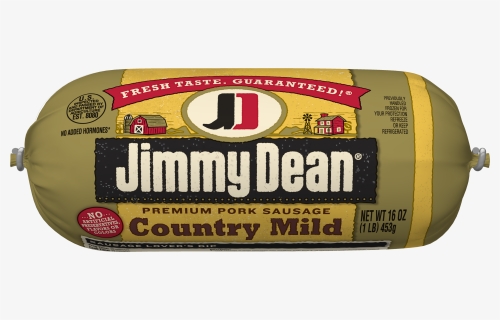 Jimmy Dean® Premium Pork Country Mild Sausage Roll, - Label, HD Png Download, Free Download