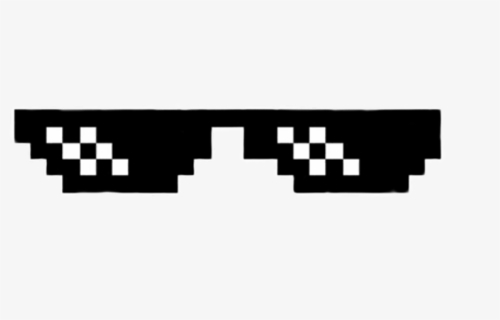Deal With It Glasses , Png Download - Thug Life Sunglass Png, Transparent Png, Free Download