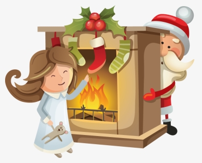 Transparent Christmas Chimney Png - Santa Claus, Png Download, Free Download