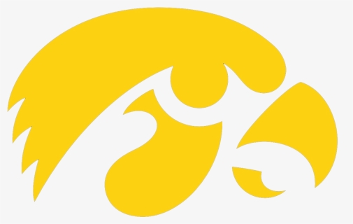 Iowa Hawkeyes Logo Png , Png Download - Iowa Hawkeye, Transparent Png, Free Download