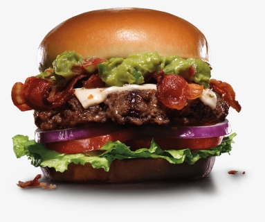 1 2lb Guacamole Bacon Thickburger, HD Png Download, Free Download