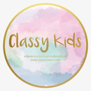 Classykids Logo Watercolorlogo - Circle, HD Png Download, Free Download