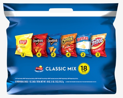Frito-lay® Classic Mix Variety Pack - Frito Lay Flavor Mix, HD Png Download, Free Download