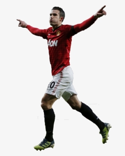 Robin Van Persie Png Man Utd - Kick American Football, Transparent Png, Free Download