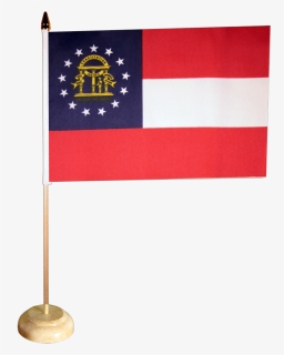 Usa Georgia Table Flag - Flag, HD Png Download, Free Download