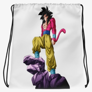 Image Of Super Saiyan 4 Goku Drawstring Bag - Dragon Ball Gt Png, Transparent Png, Free Download