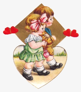 Then, I"ve Given You Digital Valentine Clip Art Of - Valentine Girl, HD Png Download, Free Download