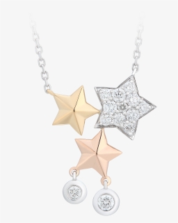 Bling Bling Little Star Necklace - Locket, HD Png Download, Free Download