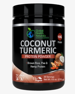 Global Health Naturals Coconut Turmeric, HD Png Download, Free Download
