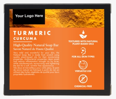 Turmeric - Natural Soap - Graphic Design, HD Png Download, Free Download