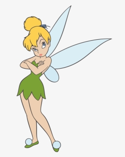 Tinkerbell Outline Png - Tinkerbell Outline, Transparent Png, Free Download