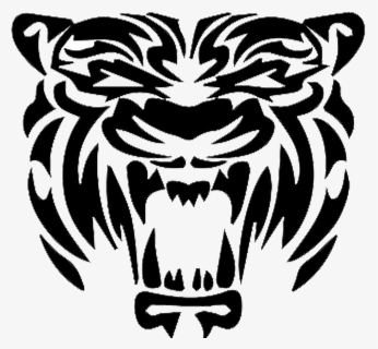 Animal Tiger Tribal Vector , Png Download - Sticker, Transparent Png, Free Download