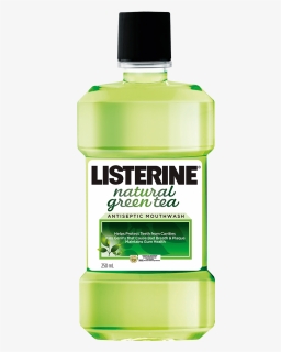 Listerine Natural Green Tea Mouthwash , Png Download - Listerine Green Tea Mouth Wash 250ml, Transparent Png, Free Download