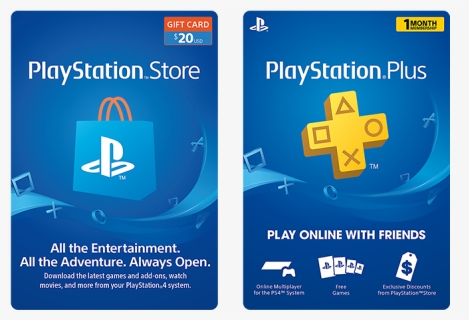 Header Right Image - 12 Month Playstation Plus, HD Png Download, Free Download