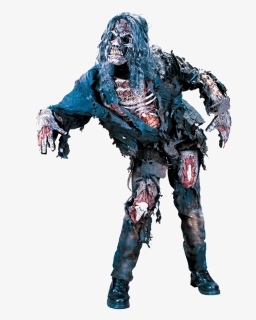 Zombie Png Transparent Image - Adult Scary Halloween Costume, Png Download, Free Download