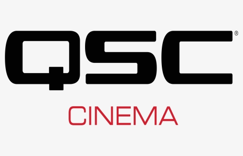 Qsc Cinema Logo, HD Png Download, Free Download