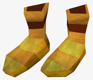 The Runescape Wiki - Rs3 Gold Boots, HD Png Download, Free Download