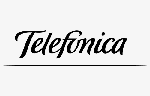 Telefonica Logo Png - Calligraphy, Transparent Png, Free Download