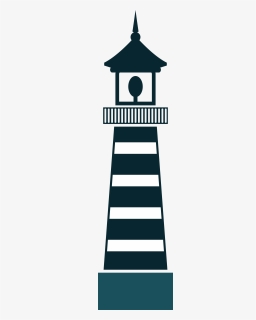 Lighthouse Silhouette Vector Png Download - Stairs, Transparent Png, Free Download