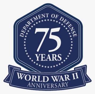 Wwii 75th Anniversary Logo - Wall Street Money Never Sleeps, HD Png Download, Free Download