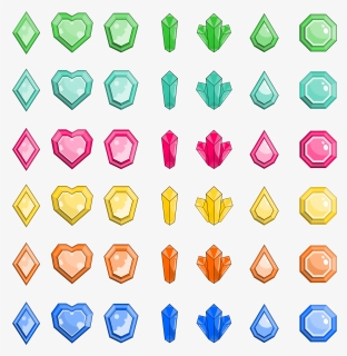 Gems Clip Arts - Gems Icons Png, Transparent Png, Free Download