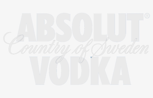 Absolut Vodka Logo White , Png Download - Absolut Vodka, Transparent Png, Free Download