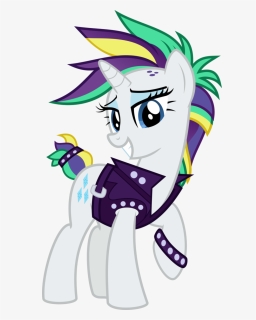 Board Vector Animated - My Little Pony Rarity Punk, HD Png Download, Free Download