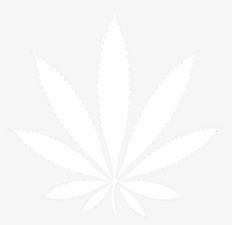 Marijuana Black And White , Png Download, Transparent Png, Free Download
