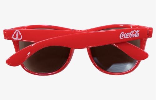 Coca-cola Recycled Bottle Script Sunglasses Red, HD Png Download, Free Download