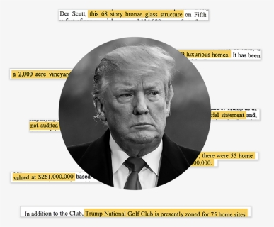 How Donald Trump Used Unusual Financial Documents To, HD Png Download, Free Download