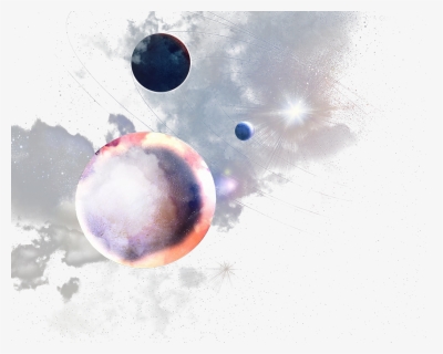 Planet Svg Watercolor Space, HD Png Download, Free Download
