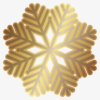 Gold Snowflakes Png , Png Download, Transparent Png, Free Download