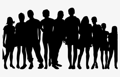 Family Reunion Silhouette Transparent Background, HD Png Download, Free Download