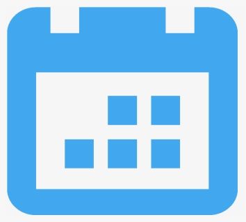 Blue Calendar Icon Png, Transparent Png, Free Download