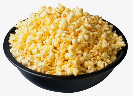 Bowl Of Popcorn Png, Transparent Png, Free Download