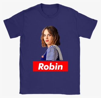 Robin Buckley Supreme Logo Style Stranger Things Shirts, HD Png Download, Free Download