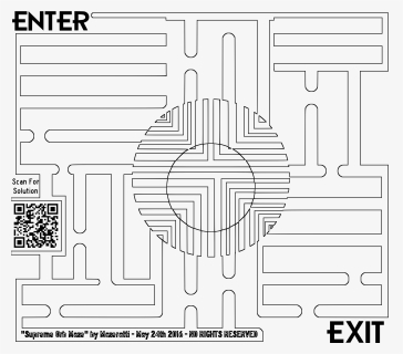 Supreme Orb Coloring Maze Clip Arts, HD Png Download, Free Download