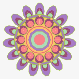Mandala Geometric Pattern Shapes Png Image, Transparent Png, Free Download