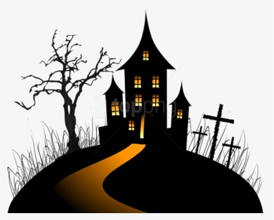 Free Png Download Halloween Creepy Castle Png Images, Transparent Png, Free Download