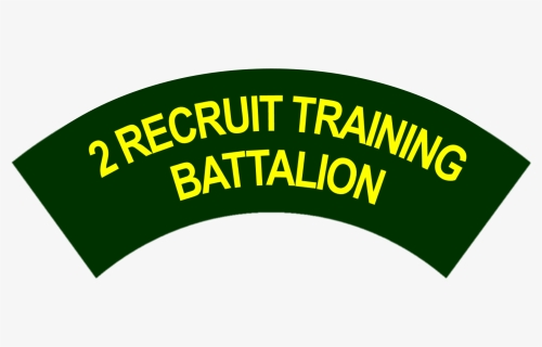 2 Recruit Training Battalion Shoulder Flash, HD Png Download, Free Download