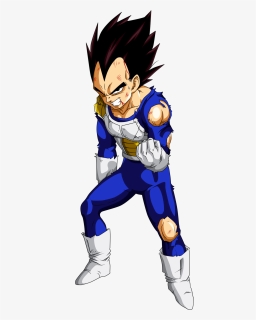 Drawing Vegeta Color Pencil Transparent Png Clipart, Png Download, Free Download