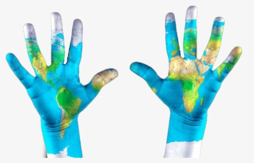 World Map Hands Png Free Background, Transparent Png, Free Download