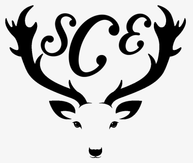 Antler Monogram Antlers Monograms And Cricut Png Deer, Transparent Png, Free Download