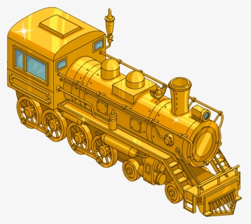 Simpson Tapped Out Golden Train , Png Download, Transparent Png, Free Download