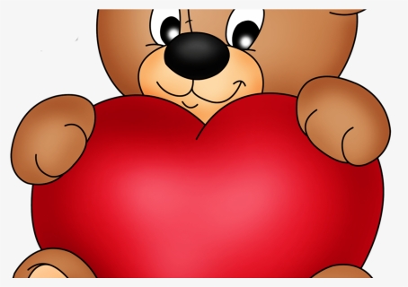 Brown Teddy With Red Heart Png Clipart Gallery Yopriceville, Transparent Png, Free Download