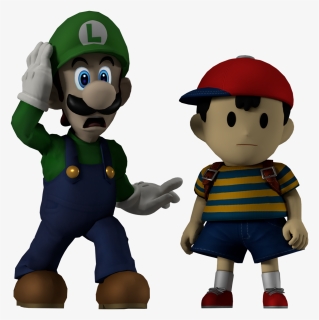 Luigi And Ness, HD Png Download, Free Download
