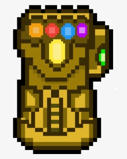 Minecraft Pixel Art Thanos Clipart , Png Download, Transparent Png, Free Download