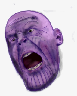 Thanos Face Transparent